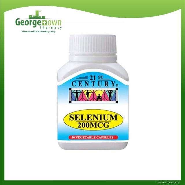 21st Century Selenium 200Mcg 50s | Shopee Malaysia