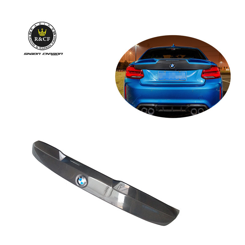 For BMW F87 M2 Competition M235i MP CLS style carbon fiber rear TRUNK