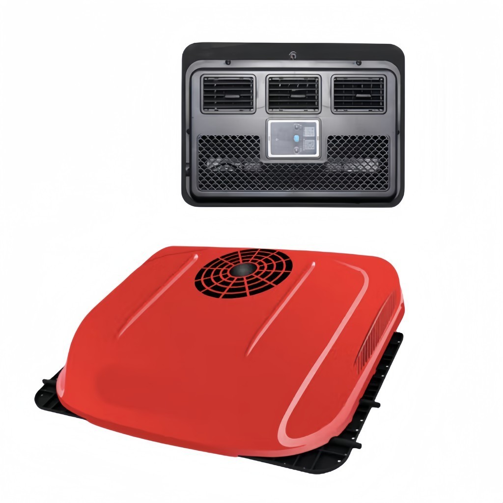 RGFROST Full DC Inverter Parking Truck Electrical Air Conditioner 12 ...