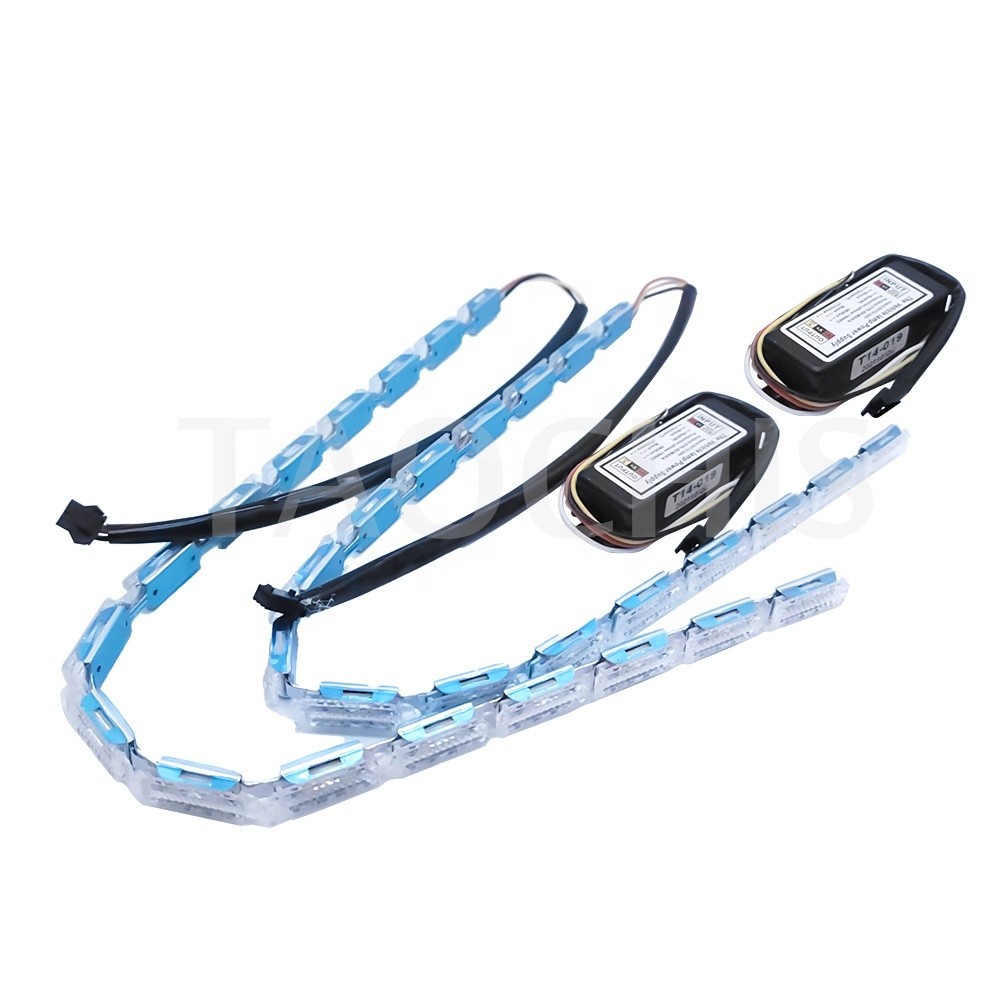 TAOCHIS YT-DRL-02 Led Daytime Running Light Strips Waterproof Flexible ...