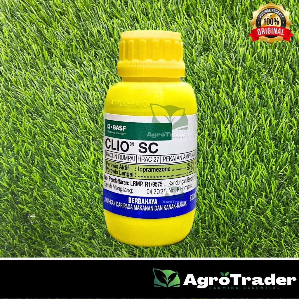 BASF Clio SC 100ml / 250ml - topramezone 29.7% SC | Shopee Malaysia