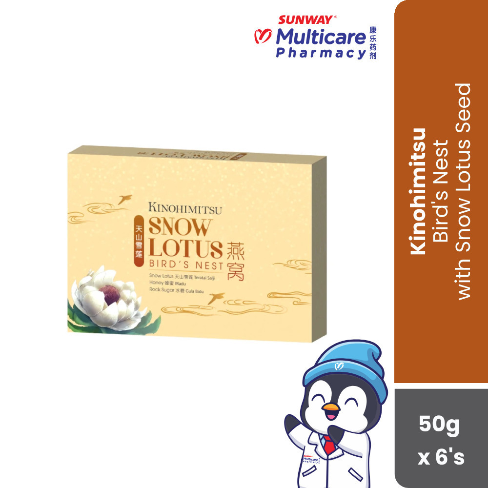 Kinohimitsu Bird Nest Snow Lotus 6'S Shopee Malaysia