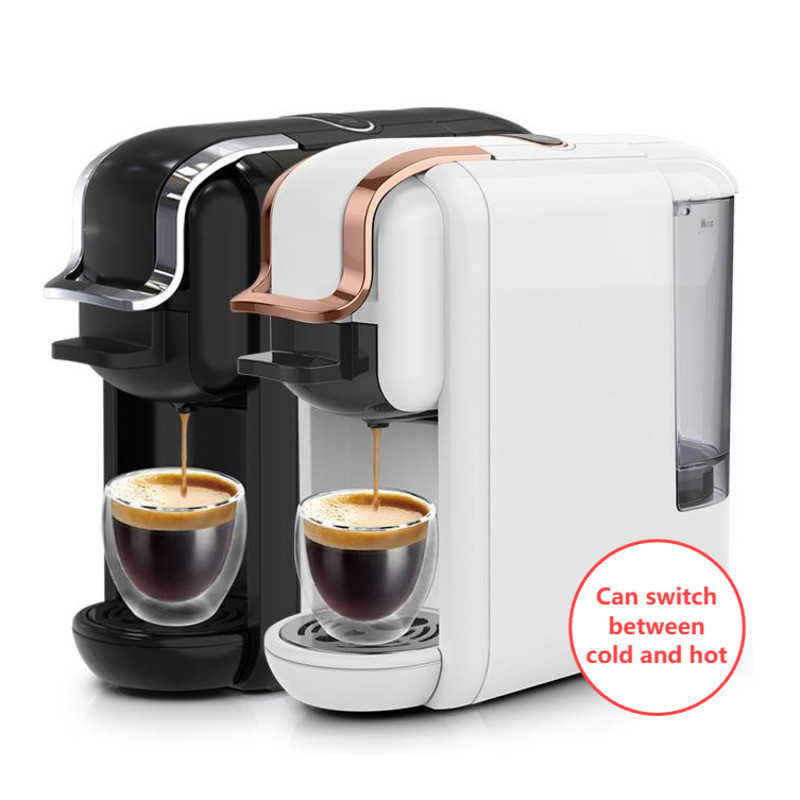220V 1450W 600ml 19Bar 4 In 1 Multi Capsule Coffee Machine Cold Hot