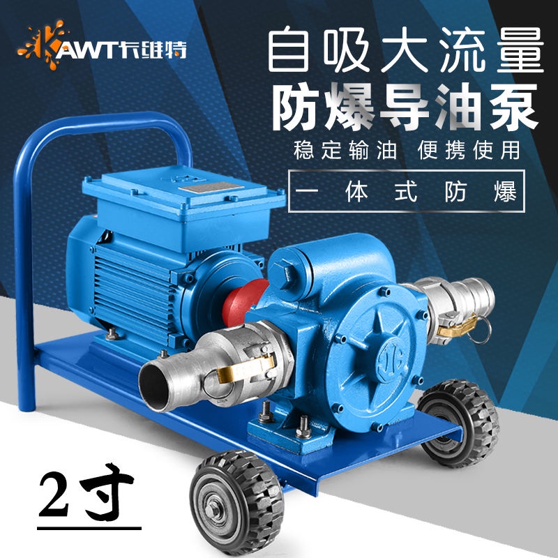 Factory Direct Sales☀Electric Oil Pump 12v24v220v ExplosionProof Oil