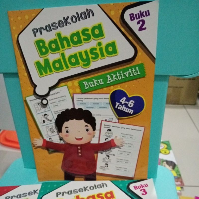 Prasekolah Bahasa Malaysia Buku Aktiviti 4-6Tahun | Shopee Malaysia