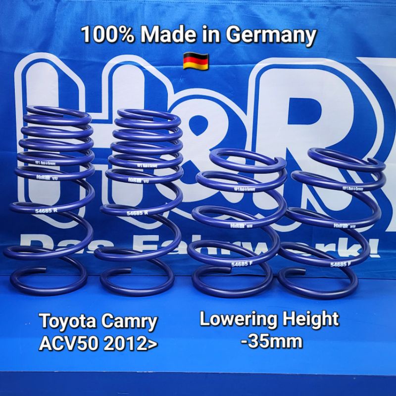 Toyota Camry ACV50 - H&R Sport Springs | Shopee Malaysia