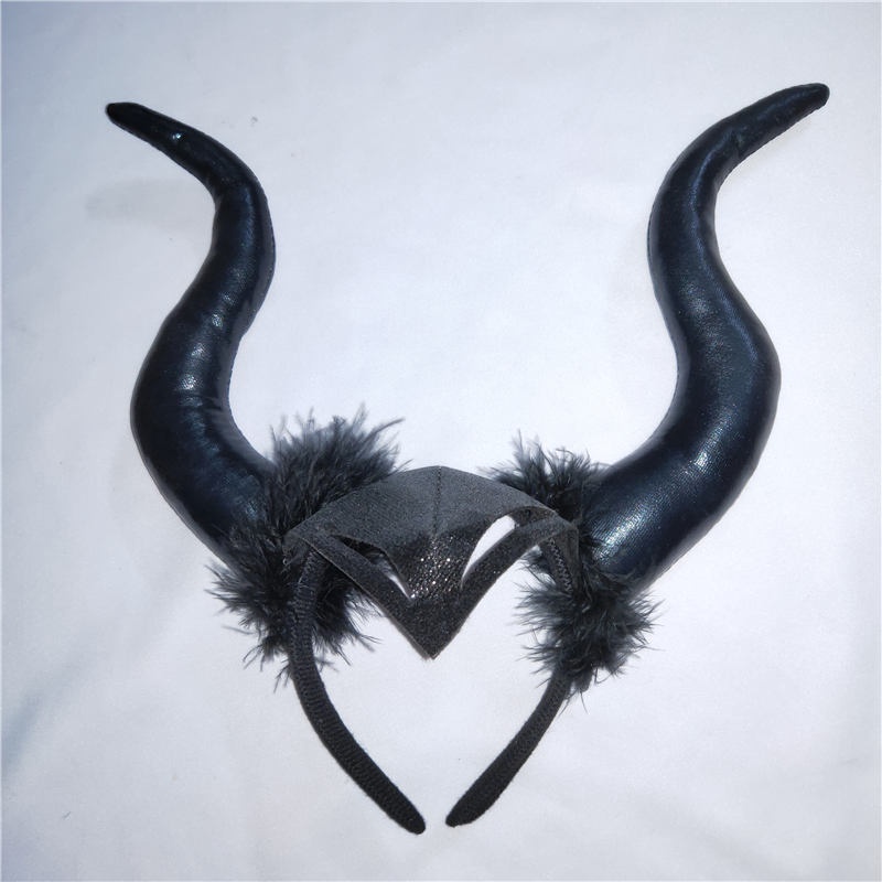 Halloween cosplay sleeping magic witch headdress devil Halloween props