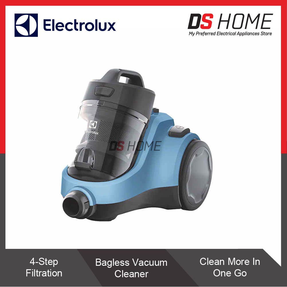 ELECTROLUX EC312BB VACUUM CLEANER BAGLESS 1800W (BALTIC BLUE) Shopee