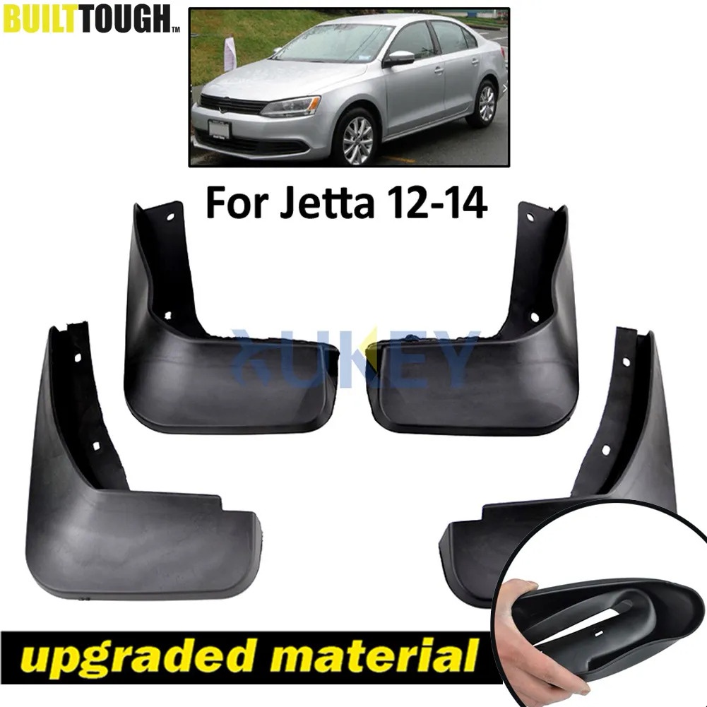 Set Mud Flaps For VW Jetta Mk6 A6 2011 2012 2013 2014 Vento Sedan