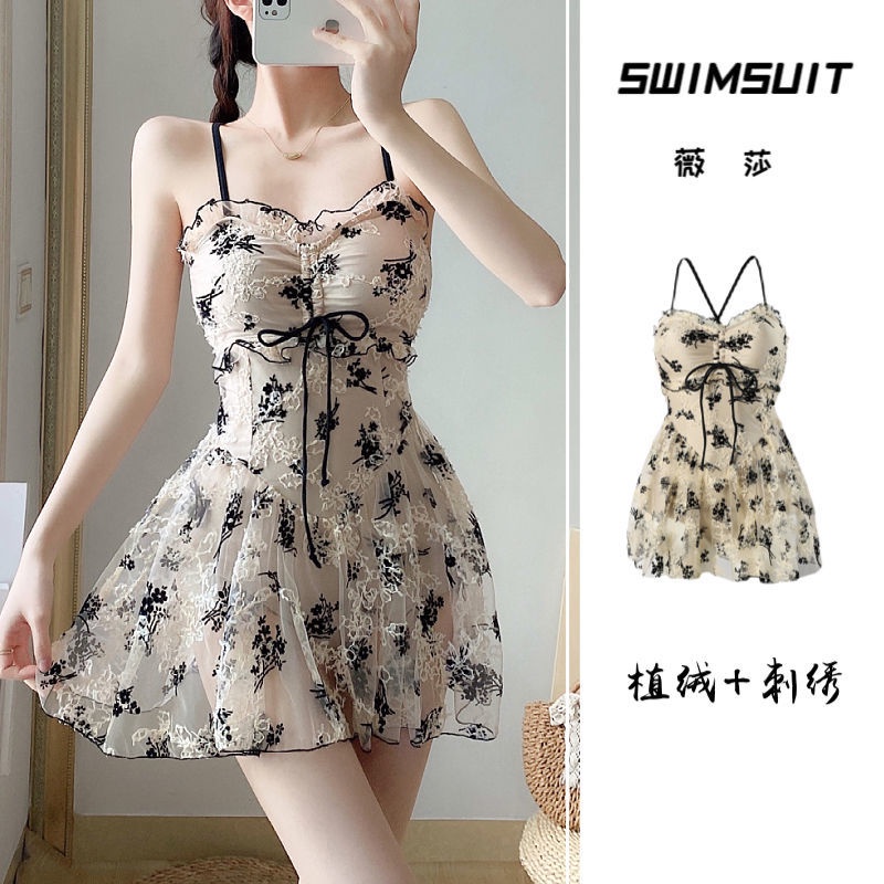 Hot Spring Swimsuit Women Pure Desire Sexy Dress Style 2022 Super Fairy ...