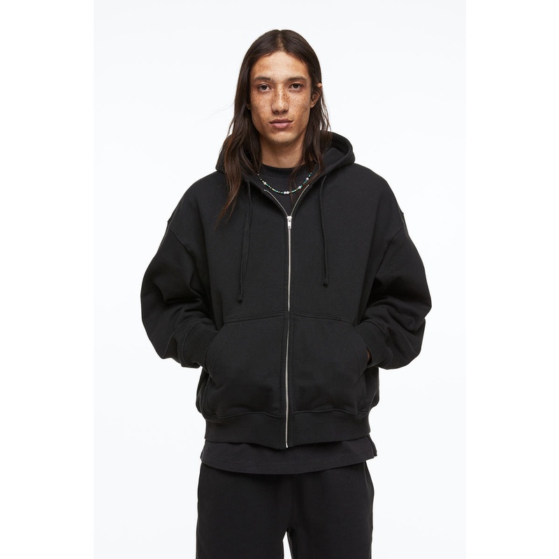 Oversized Fit Cotton Hoodie