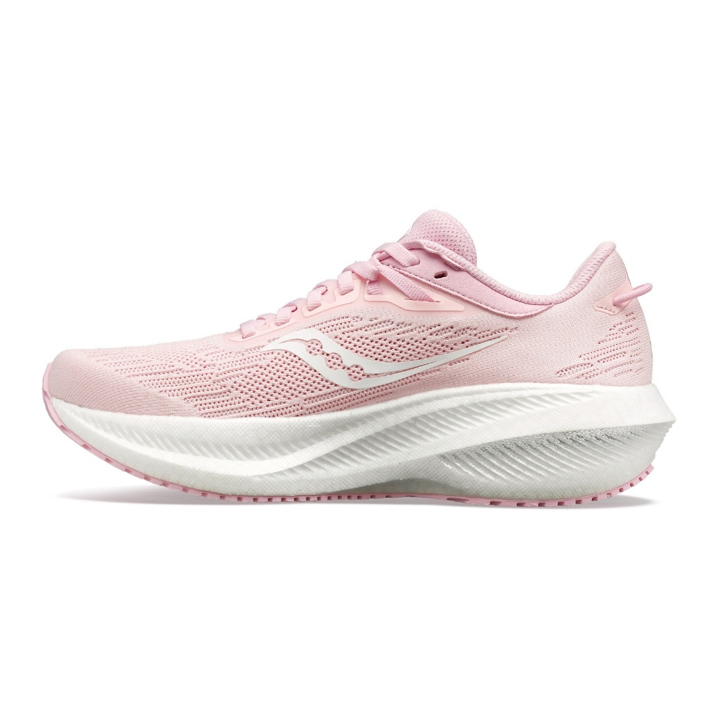 Saucony Triumph 21 Road Running Cushion Shoes Women s Petal Silver S10881 34 Shopee Malaysia