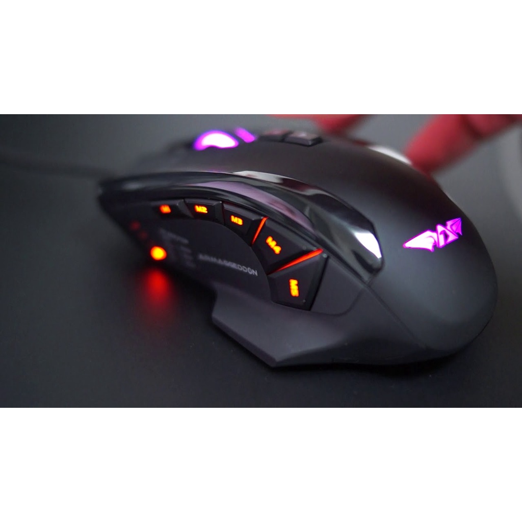 ARMAGGEDDON NRO-5 Starship III RGB Wired Gaming Mouse | Shopee Malaysia