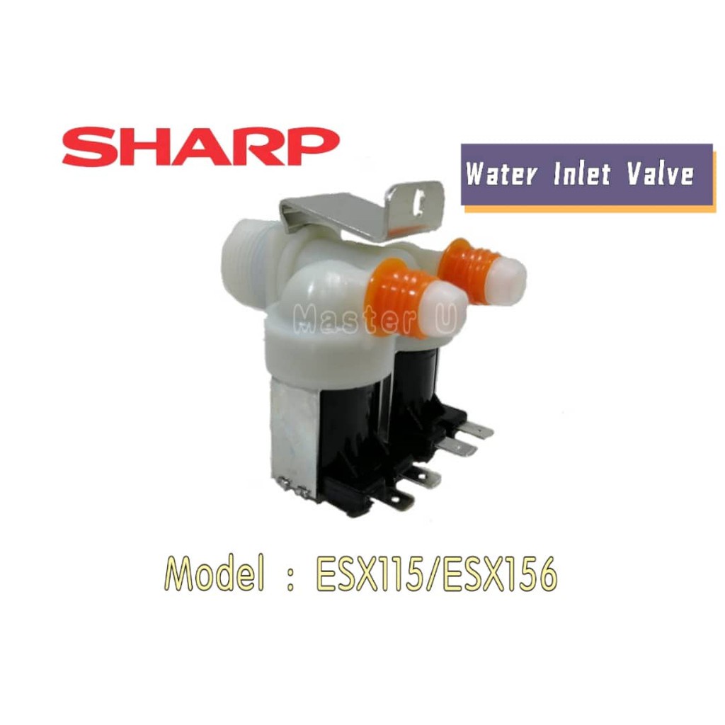 (ORIGINAL) SHARP WASHING MACHINE INLET VALVE MODEL ESX958/ESX1278 ...