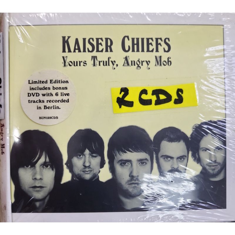 Kaiser Chiefs - Yours Truly, Angry Mob (2CDs) | Shopee Malaysia