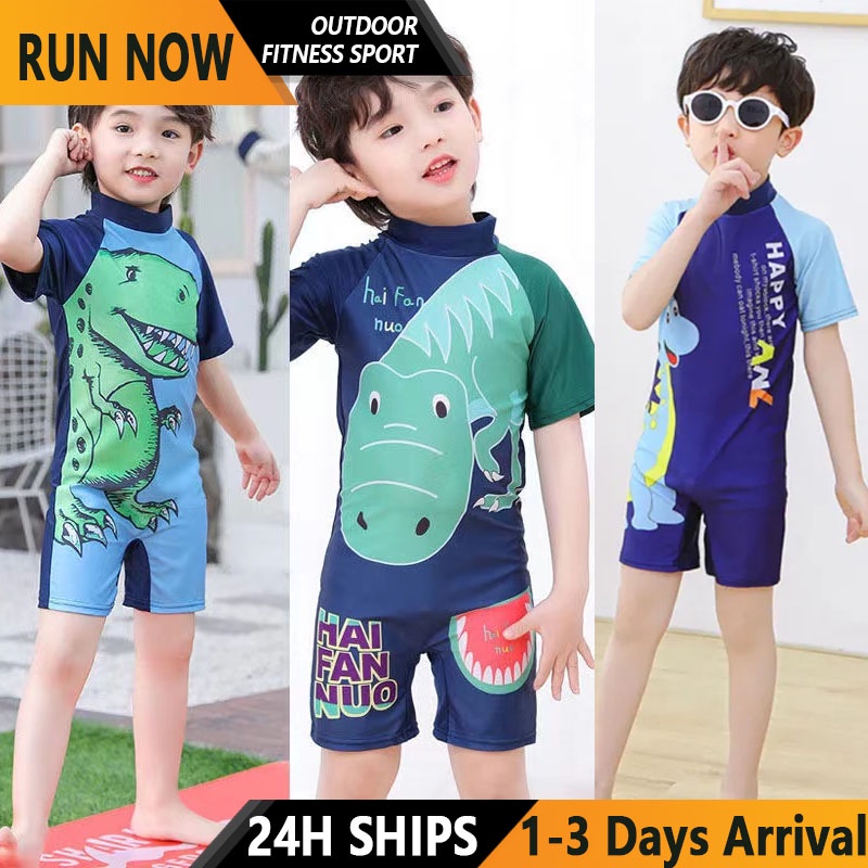 Swimming Suit Kids Girl Boy Baju Renang Budak Perempuan Lelaki Swimwear ...