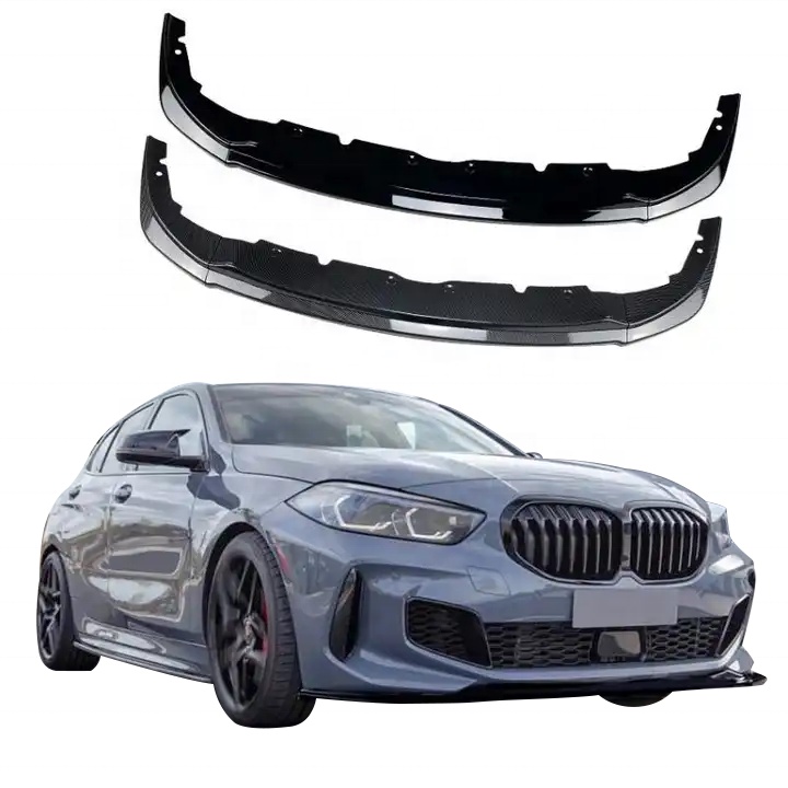 New design Carbon Pattern Car Bumper Front Lip For BMW 1 Series F40 M ...