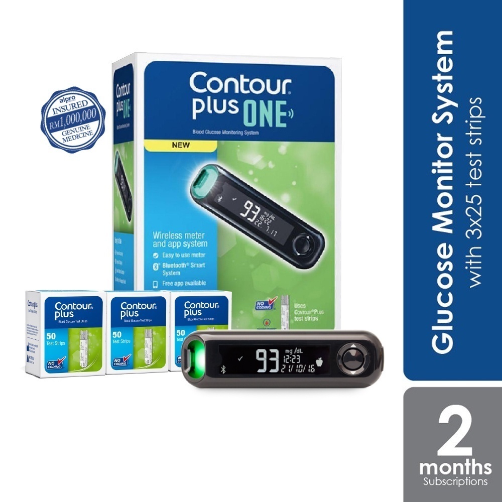 Sugo365 Trial Glucose Package (Contour Plus One Starter Kit + Test