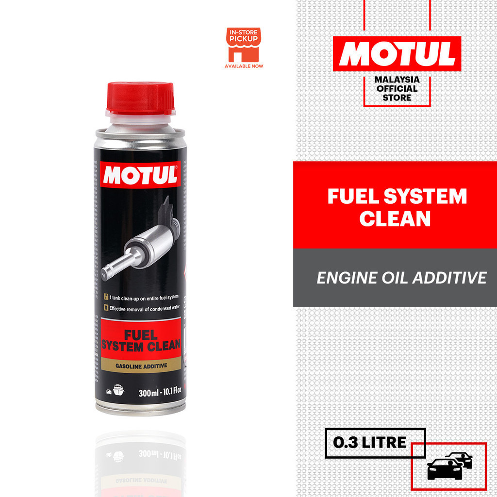 MOTUL Fuel System Clean 300ml Petrol Engine Valve Injector Cleaner