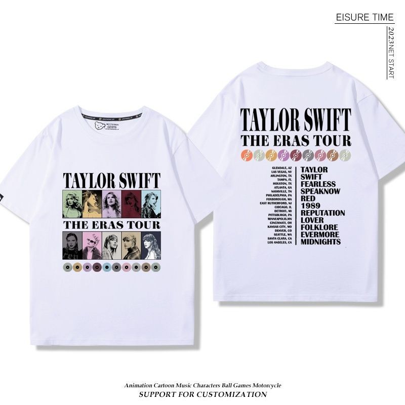 2023.3.13Taylor Swift T-shirt The Eras Tour Mouldy Short sleeved Top ...