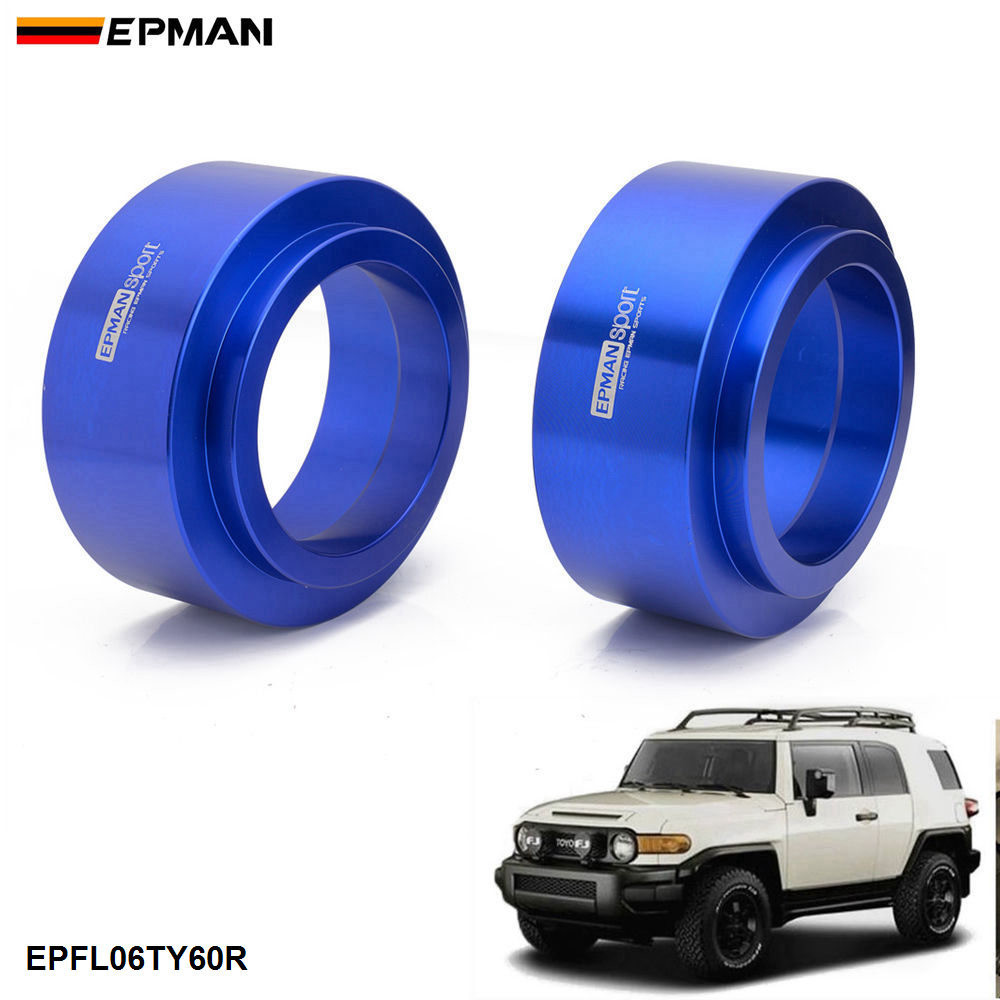 EPMAN Rear Coil Spacers Lift Leveling Kit for Toyota LAND CRUISER PRADO, HILUX SURF, 4RUN Lift