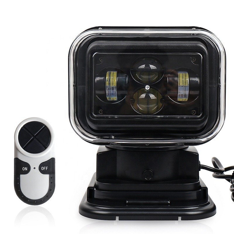 OVOVS Moving Head Led Search Light 60W Marine Led Spot Remote Control ...