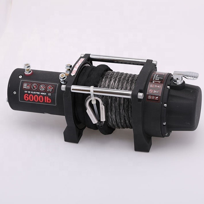 Off Road Electric Winches Fast Speed 12V 24V Routine Electric Winch ...