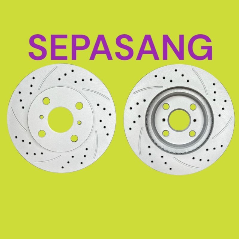 RACING FRONT REAR DISC ROTOR PROTON GEN2 PERSONA | Shopee Malaysia