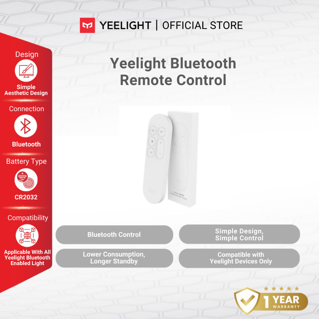 Yeelight Bluetooth Remote Control YLYK01YL | Shopee Malaysia
