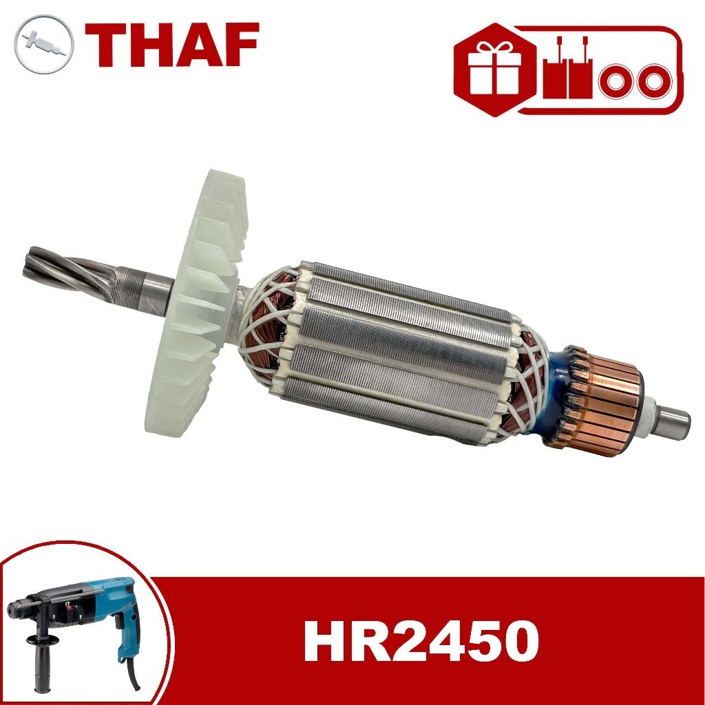 AC220V-240V Armature Rotor Anchor Stator Replacement for MAKITA Rotary ...