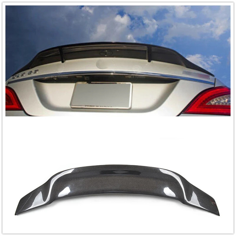 Car Rear Trunk Spoiler Wing Tailgate Decklid Splitter Trim Lip R Style ...