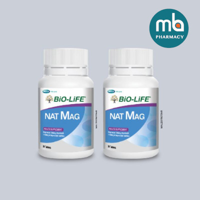 [Exp: Nov 2025] BIO-LIFE NAT MAG TABLETS 30'S X2 | Shopee Malaysia