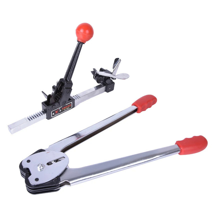 Manual strapping machine set,PP/PET strapping sealer and ratchet tie ...