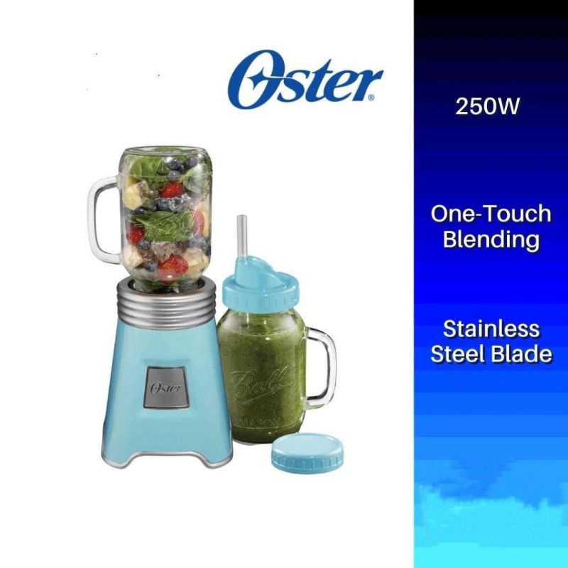 OSTER Mason Jar Blender BLSTMM / Pengisar Makanan Shopee Malaysia