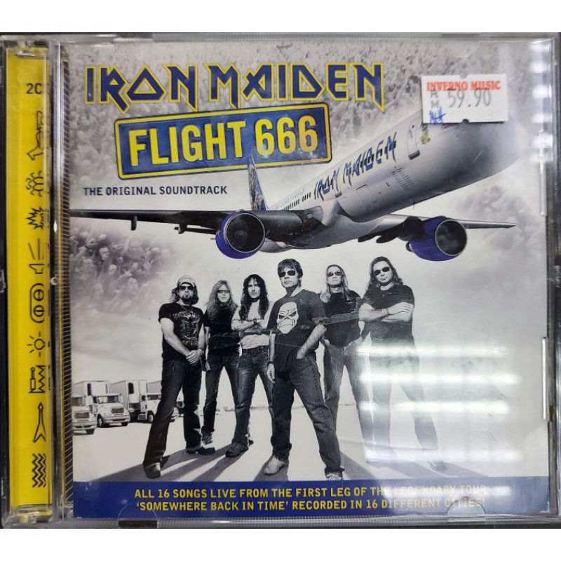 Iron Maiden - Flight 666 (2CDs) | Shopee Malaysia