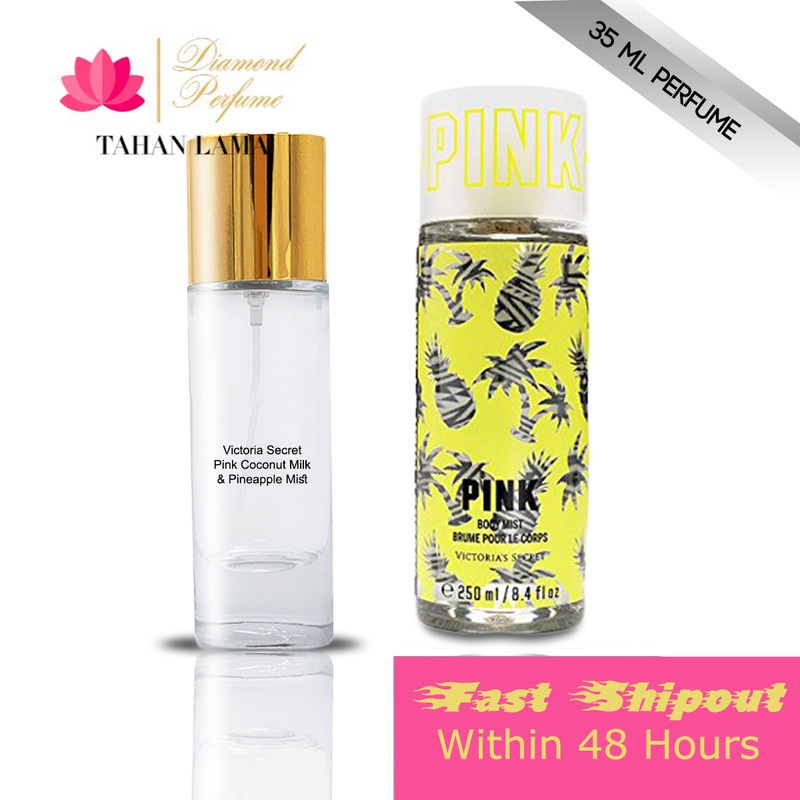 Pink coconut milk discount and pineapple body mist