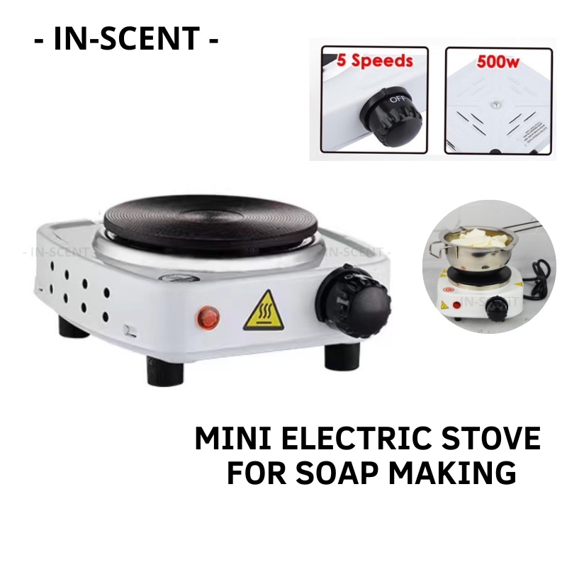 INSCENT 500W Portable Electric Cooking Mini Stove Candle stove Coffee