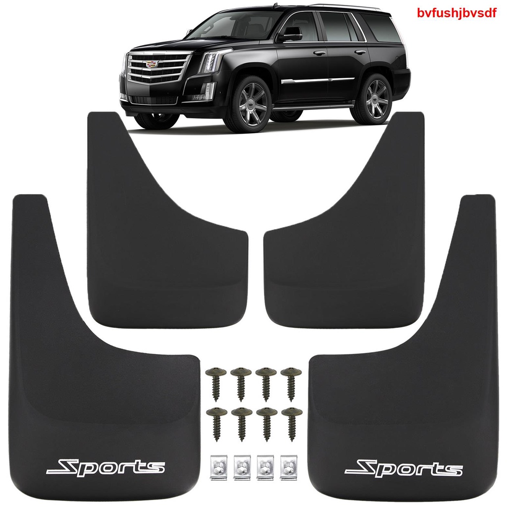 4X Sports Mud Flaps Splash Guards For Cadillac Escalade ESV EXT GMT900