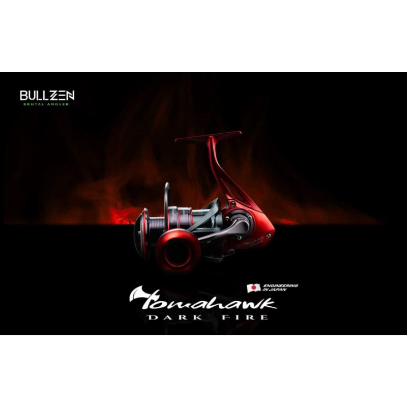 Bullzen Tomahawk - Dark Fire Spinning Reel 