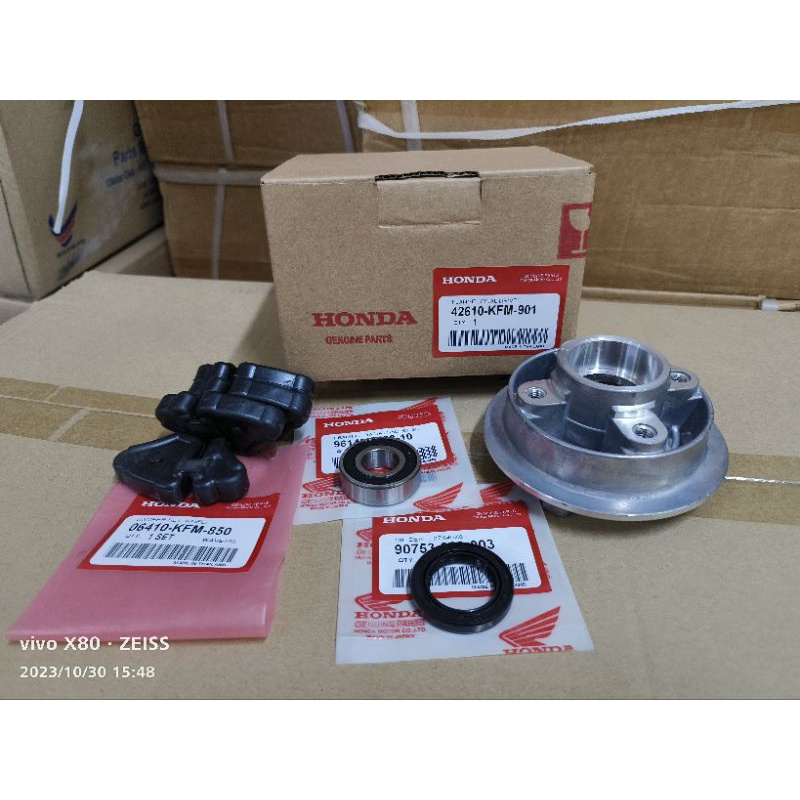 HONDA EX5 DREAM WAVE100 CLUTCH HUB SET HUB RUBBER OIL SEAL BEARING