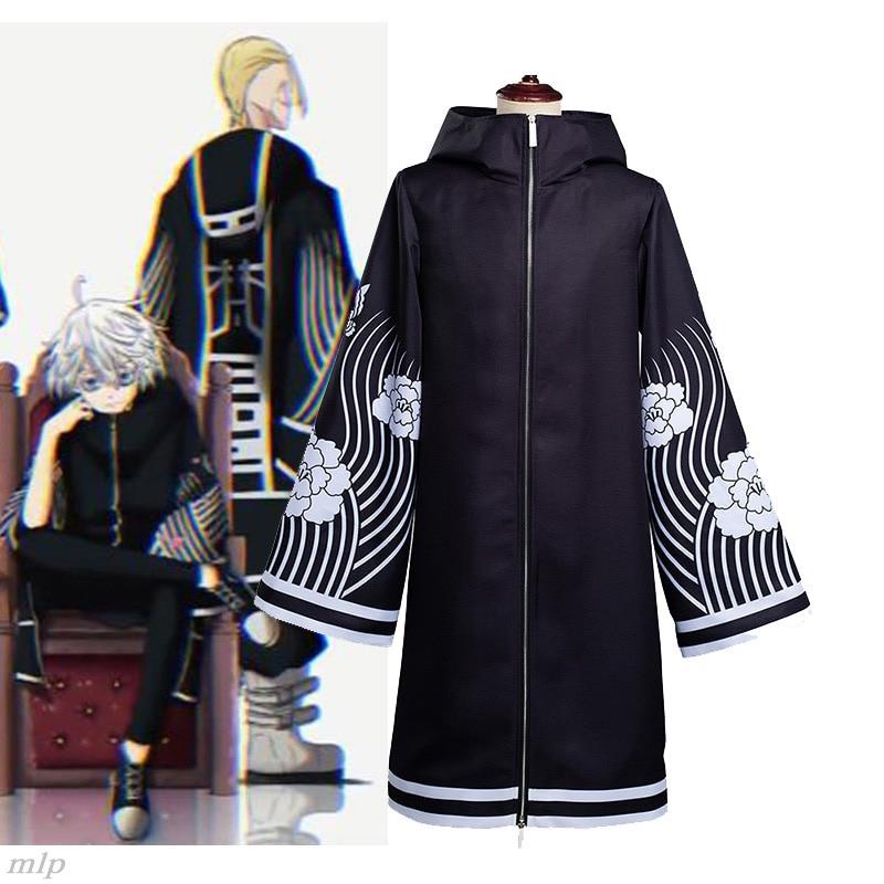 Cos Anime Tokyo Revengers Senju Kawaragi Cosplay Cloak Costume Brahman Rindou Haitani Outfits 5656