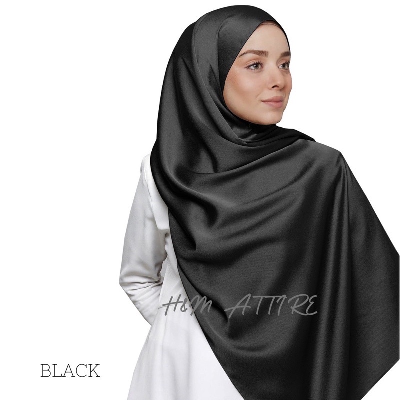 shawl satin luxe
