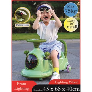 Self propelled fashion ride on toys