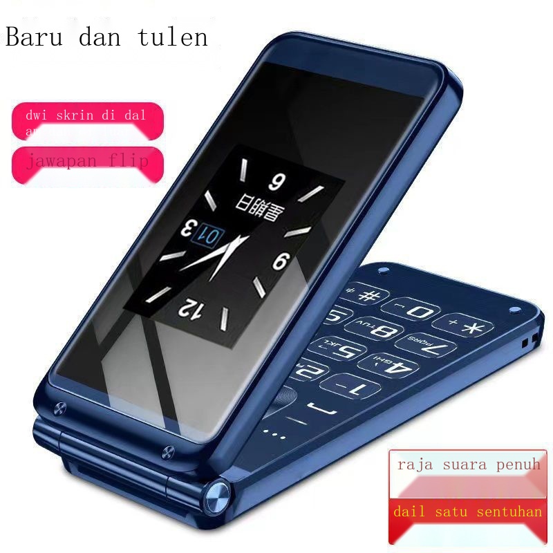 small smartphone New Nokia Dual Screen Flip Mobile Phone for the