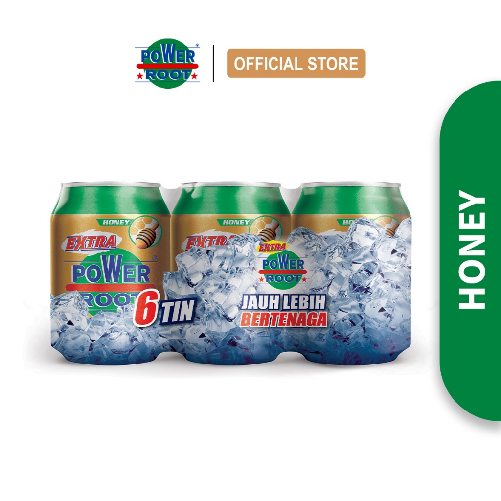 Power Root Extra Honey Tongkat Ali (250ml X 6 Cans) | Shopee Malaysia