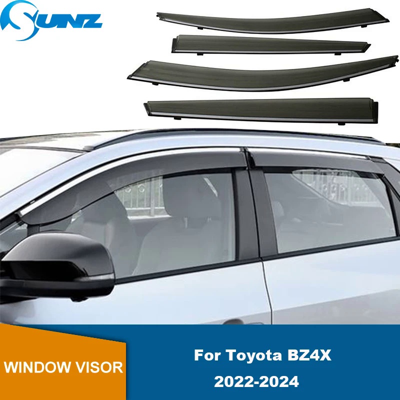 Side Window Deflector For Toyota BZ4X 2022 2023 2024 Side Door Visor ...