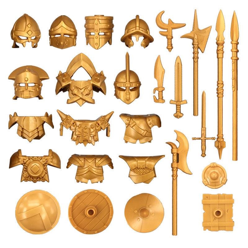 Da Warriors Armor Head Weapon Accessories Middle-aged Goods High ...