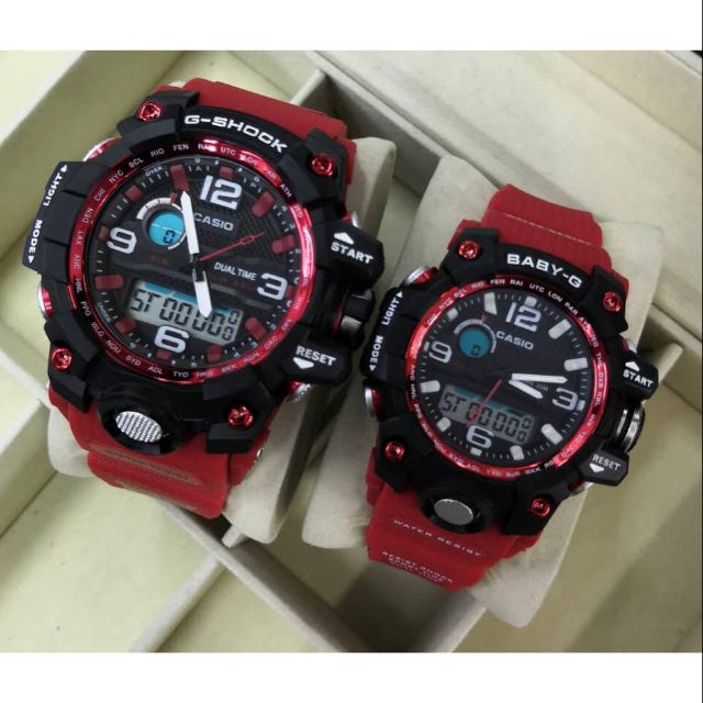 Best Selling CNY g shock couple watches Gshock Mud master Baby G (JAM ...