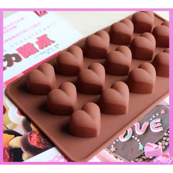 Heart Shell Shape Chocolate Truffle Silicone Mould Valentine Ice