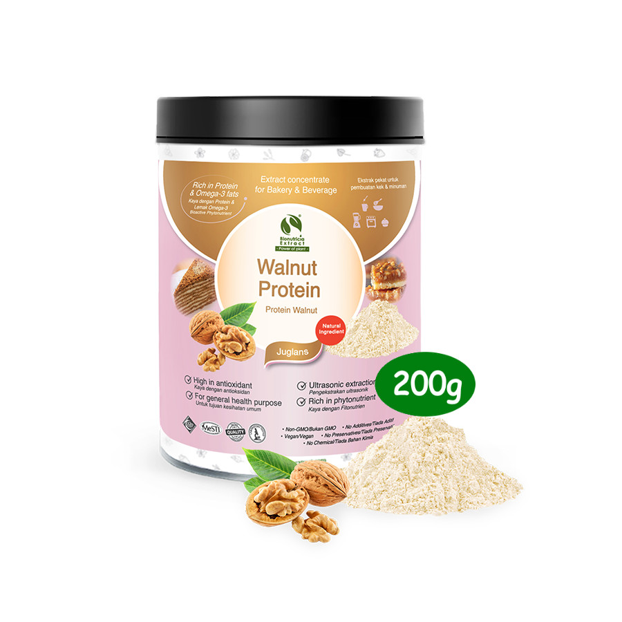 501 Walnut Protein Extract 200g/can. Rich in omega3 fatty acids